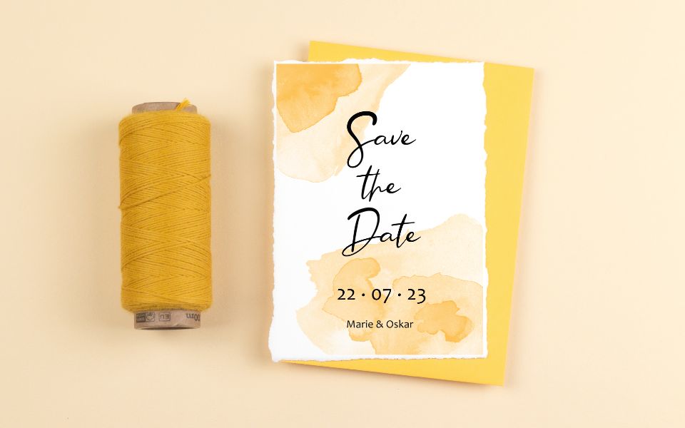 Tipps zu Save the Date für Hochzeit Licht auf Papier